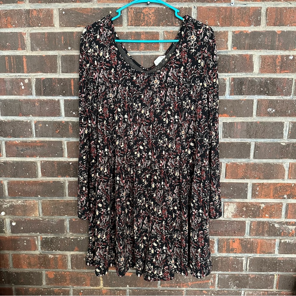 NWOT Long Sleeve Flowy Floral Be Stage Romper